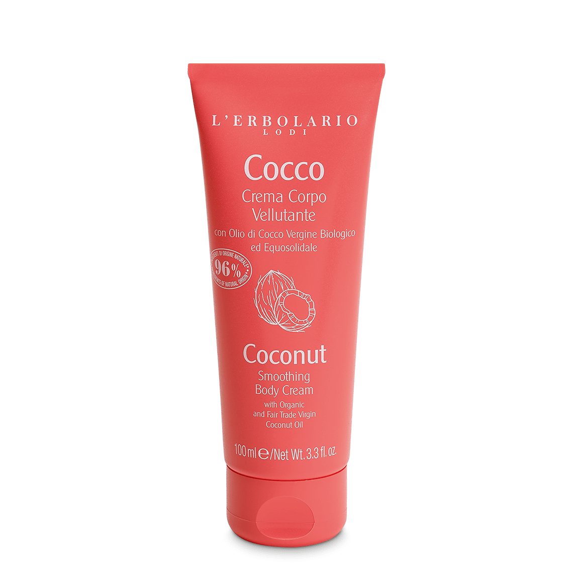 Crema Corpo Vellutante Cocco 100ml – L’Erbolario