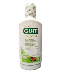 Gum Activital Collutorio Denti e Gengive Sane 0% + Q10 Alcool 500ml 6060