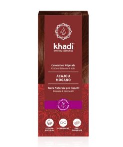Khadi tinta vegetale per capelli col. Mogano gr. 100