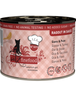 Pets Nature Cats Finefood N° 603 Ragout Oca e Tacchino
