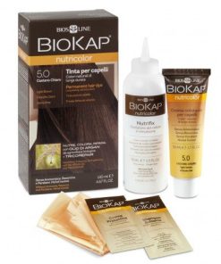 Biokap Nutricolor Tinta Tradizionale Castano Mogano 4.5 di Bios Line