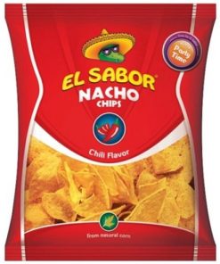 El Sabor Tortilla Nachos Chili 225 g