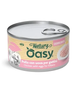 OASY Natury Cooking Broth Pollo Uova per Gattini