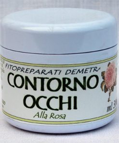Crema gel per il Contorno degli occhi alla Rosa 30ml in vasetto