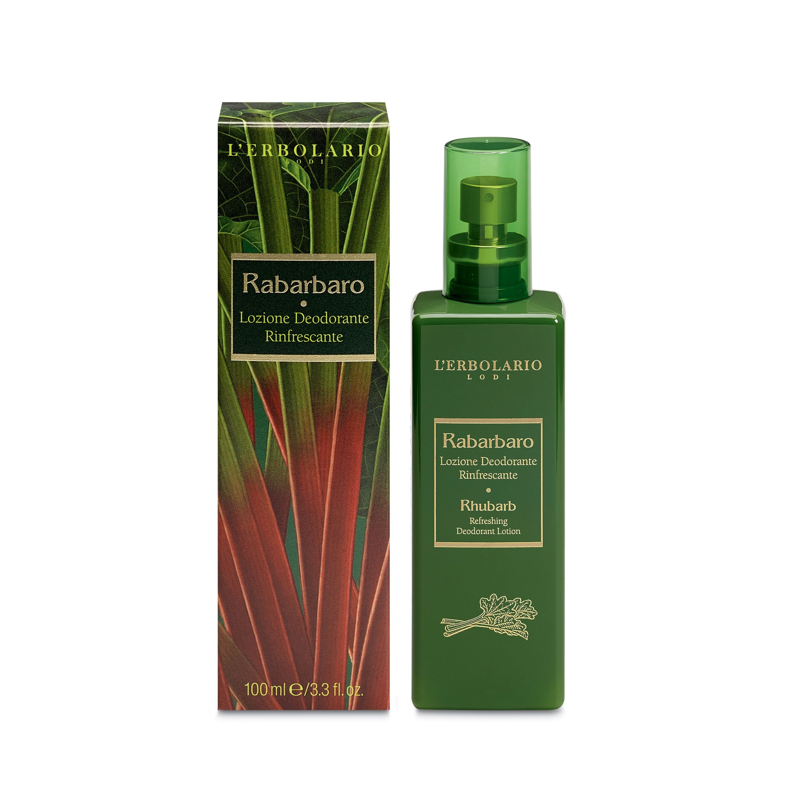 Promozione Rabarbaro Lozione Deodorante Rinfrescante di Erbolario